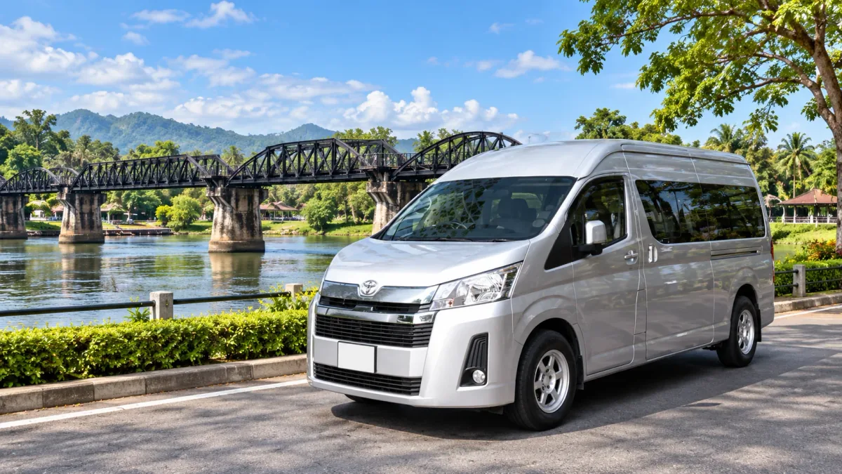 รถตู้เช่าพร้อมคนขับ กรุงเทพ Toyota Majesty
